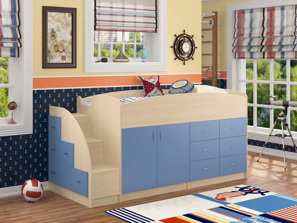 Кровать-чердак Формула мебели Дюймовочка-4