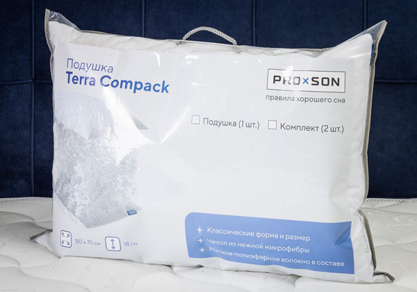 Комплект подушек ProSon Terra Compack