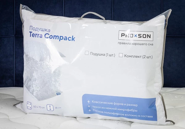Подушка ProSon Terra Compack