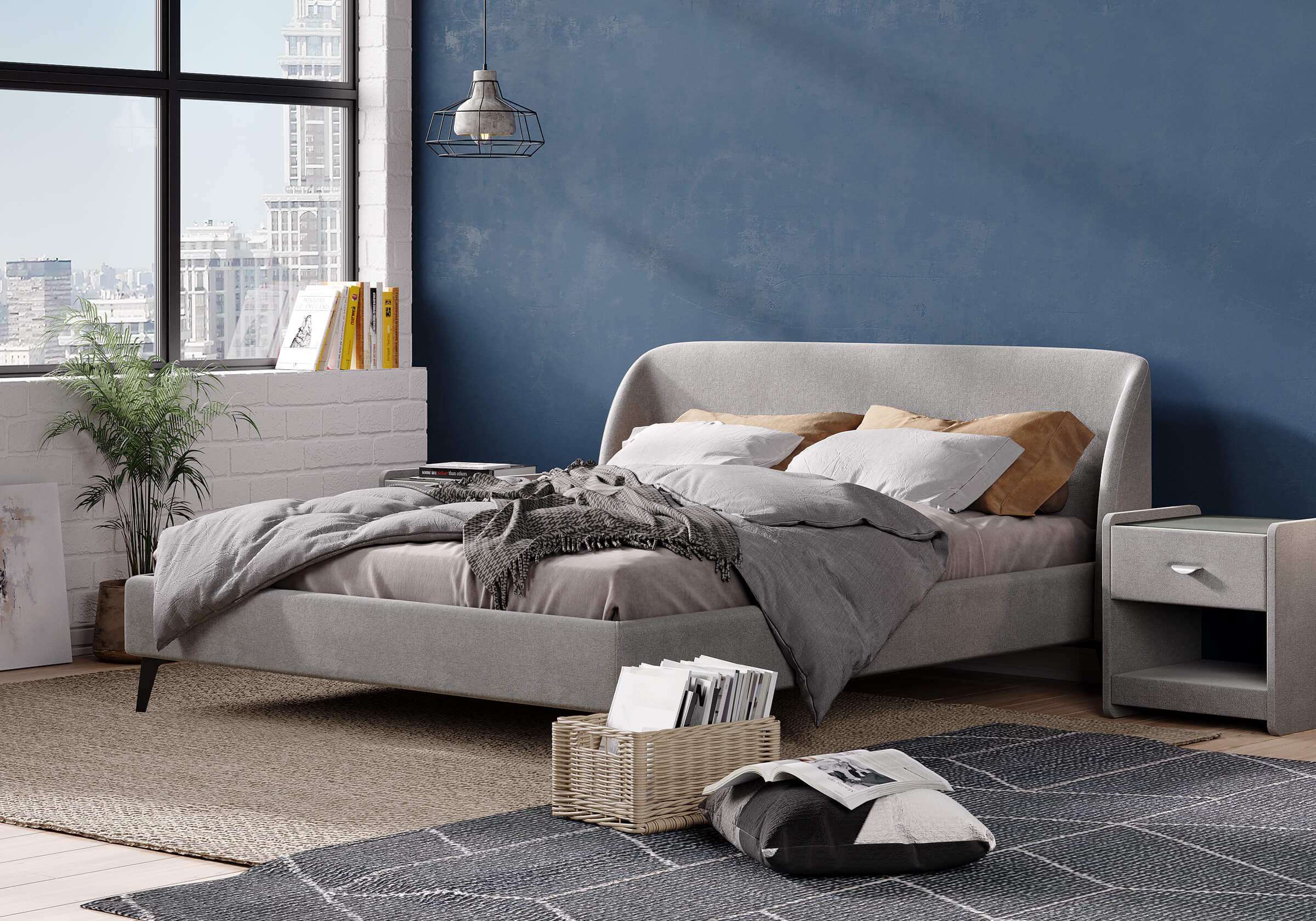 Кровать Сонум Rosa