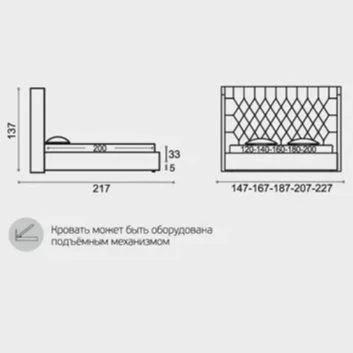 Кровать Sonberry Picasso