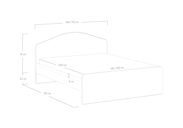 Кровать Сонум Emma