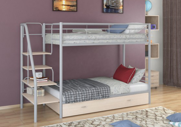 Двухъярусная кровать Формула мебели Толедо-1