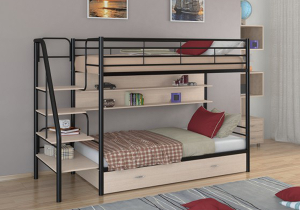 Двухъярусная кровать Формула мебели Толедо-1