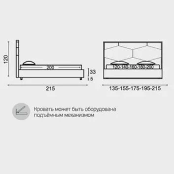 Кровать Sonberry Lorain