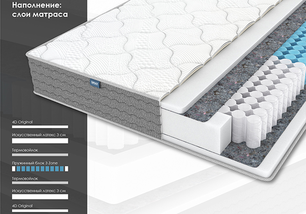 Матрас Dimax Ок Базис Плюс