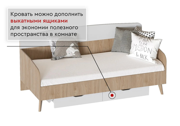 Молодежная кровать Мебельград Калгари