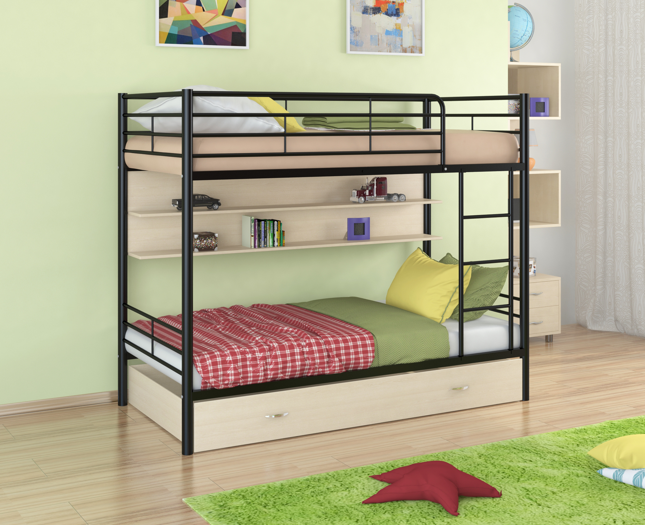 Двухъярусная кровать Формула мебели Севилья-3