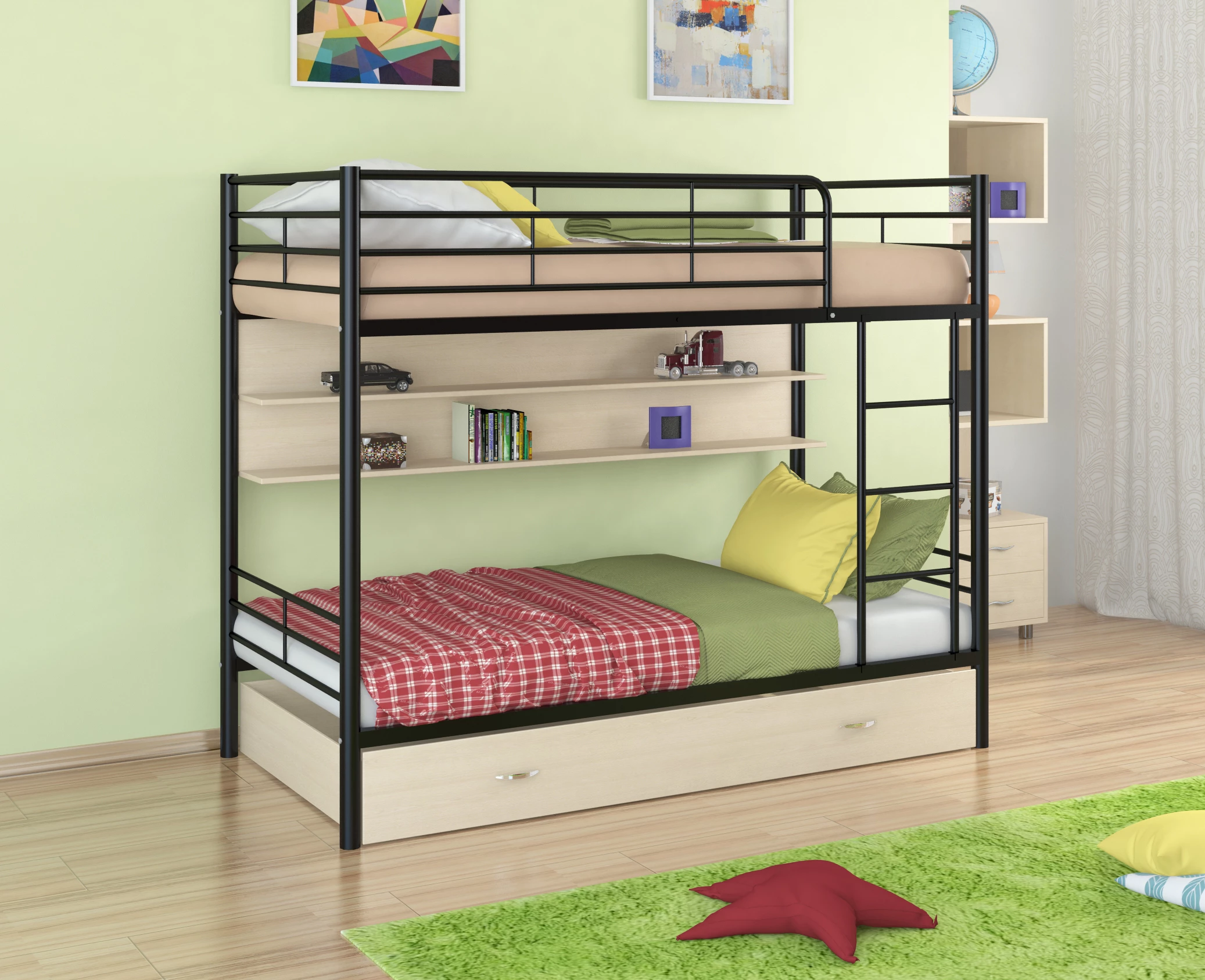 Двухъярусная кровать Формула мебели Севилья-3