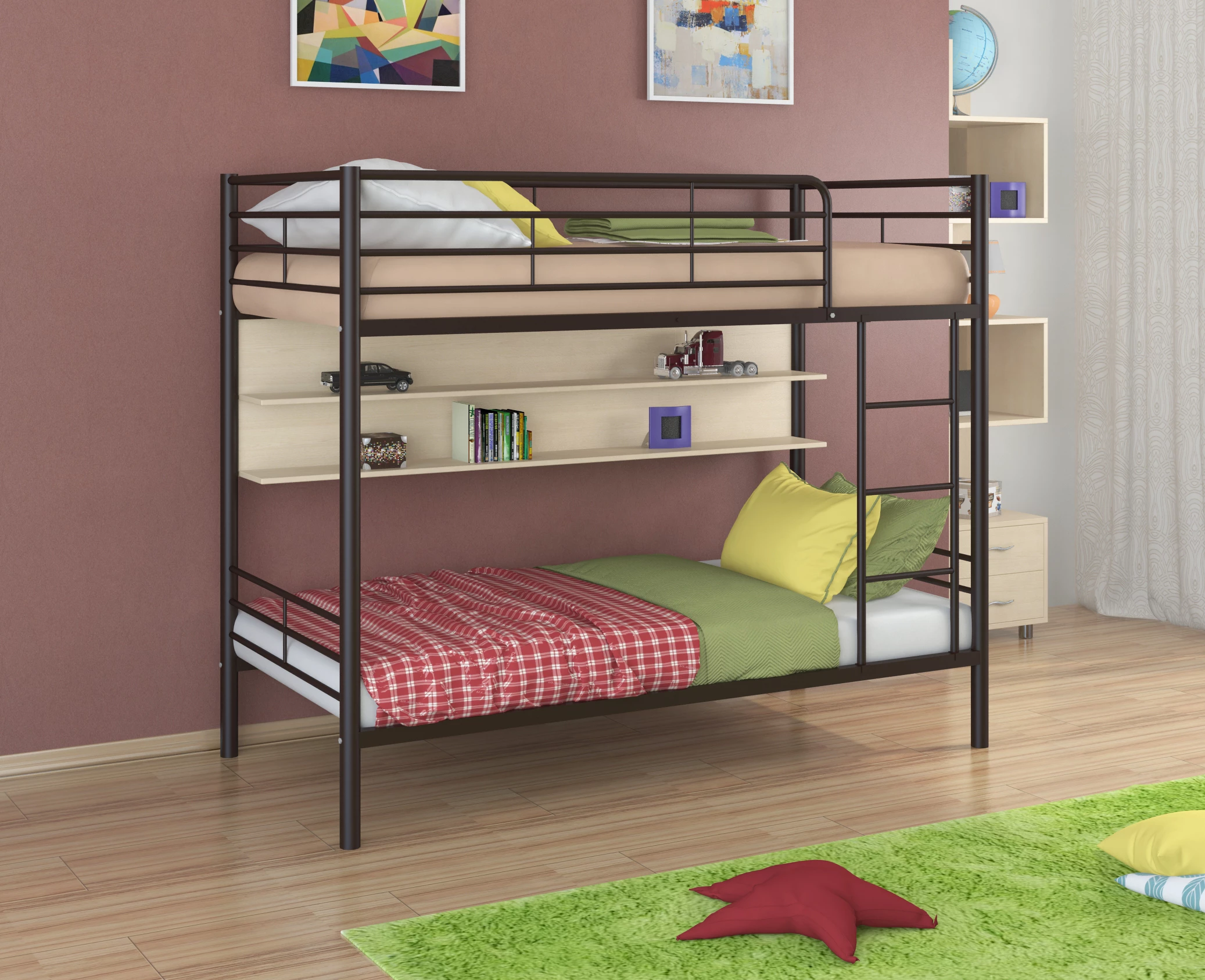 Двухъярусная кровать Формула мебели Севилья-3