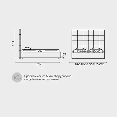 Кровать Sonberry Loy