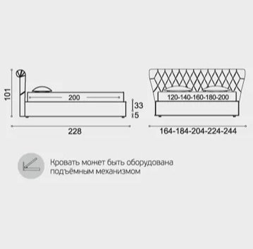 Кровать Sonberry Federika