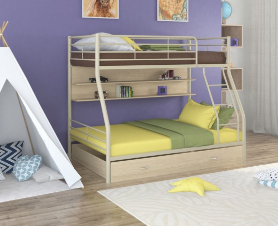 Двухъярусная кровать Формула мебели Гранада-2