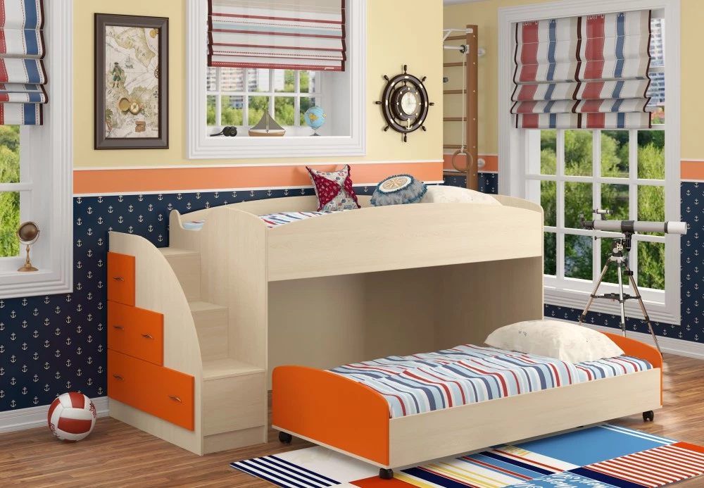 Кровать-чердак Формула мебели Дюймовочка-4/2