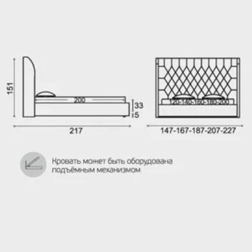 Кровать Sonberry Vintage