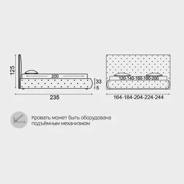 Кровать Sonberry Niko