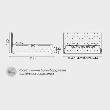Кровать Sonberry Niko