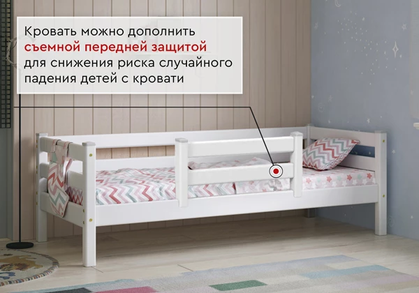 Детская кровать Мебельград Соня угловая с прямой лестницей