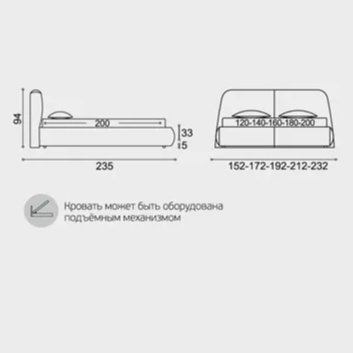 Кровать Sonberry Ives