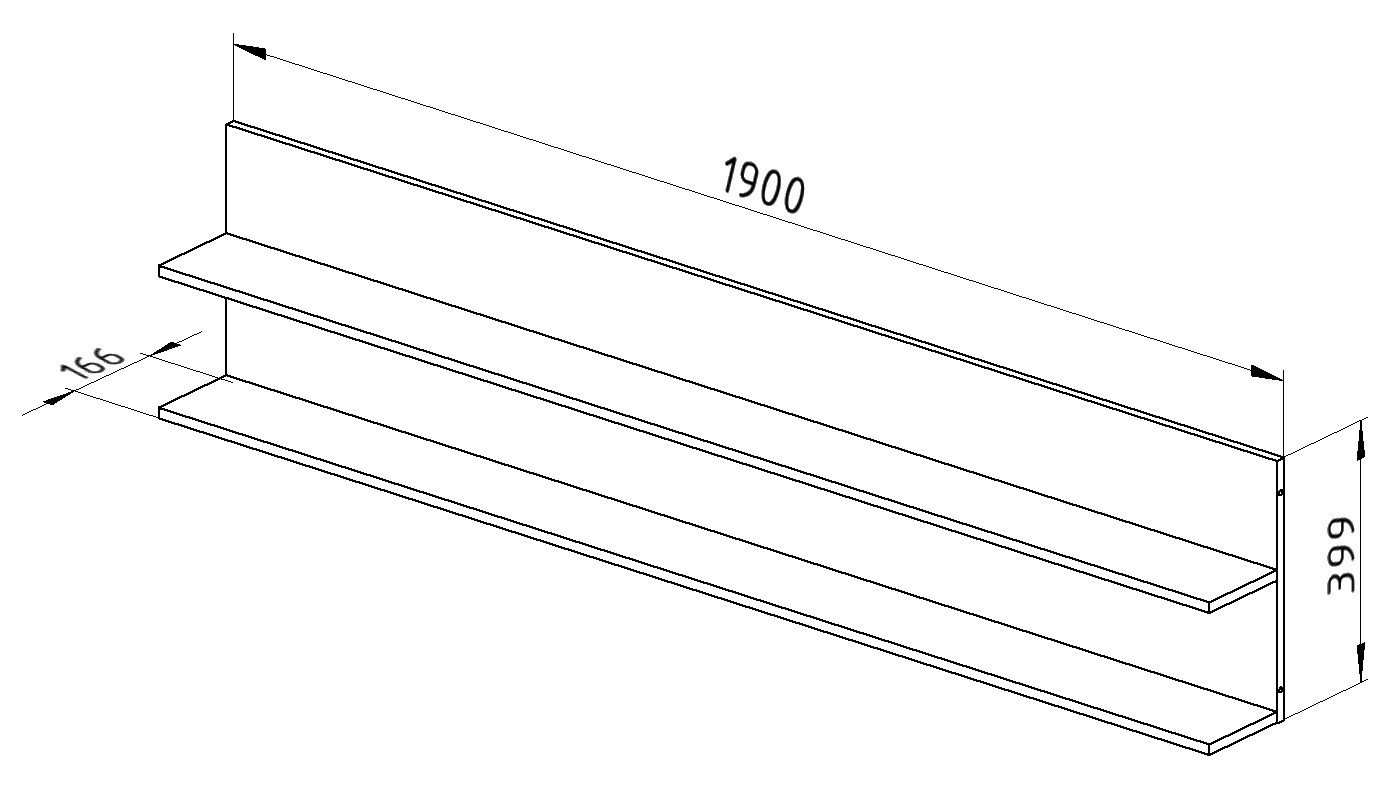 Двухъярусная кровать Формула мебели Гранада-2