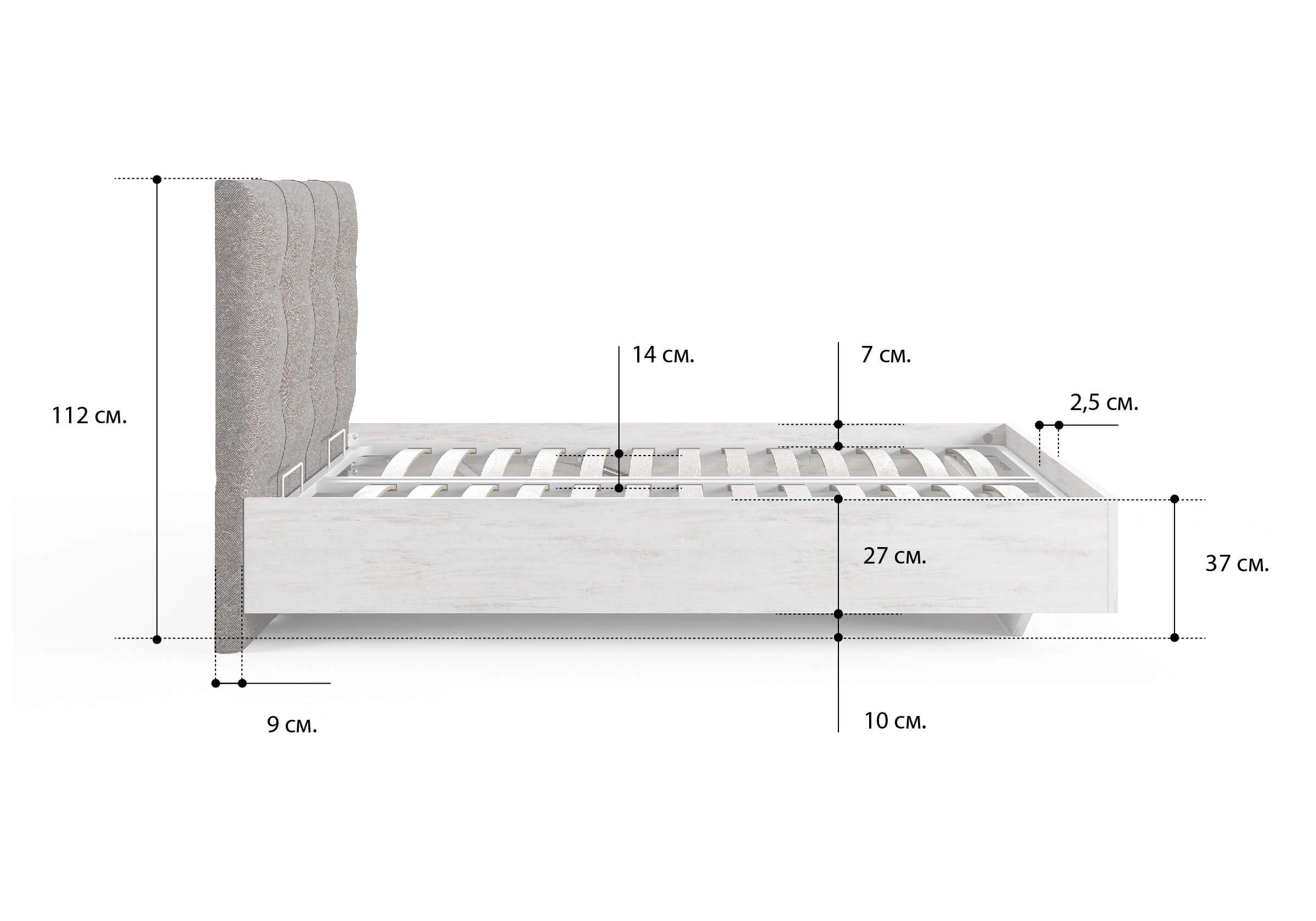 Кровать Сонум Victoria (ясмунд) с ПМ