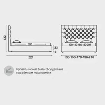 Кровать Sonberry Lorenzo