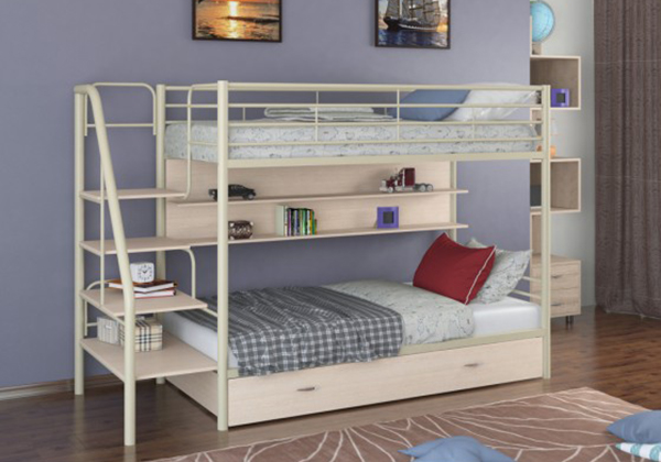 Двухъярусная кровать Формула мебели Толедо-1