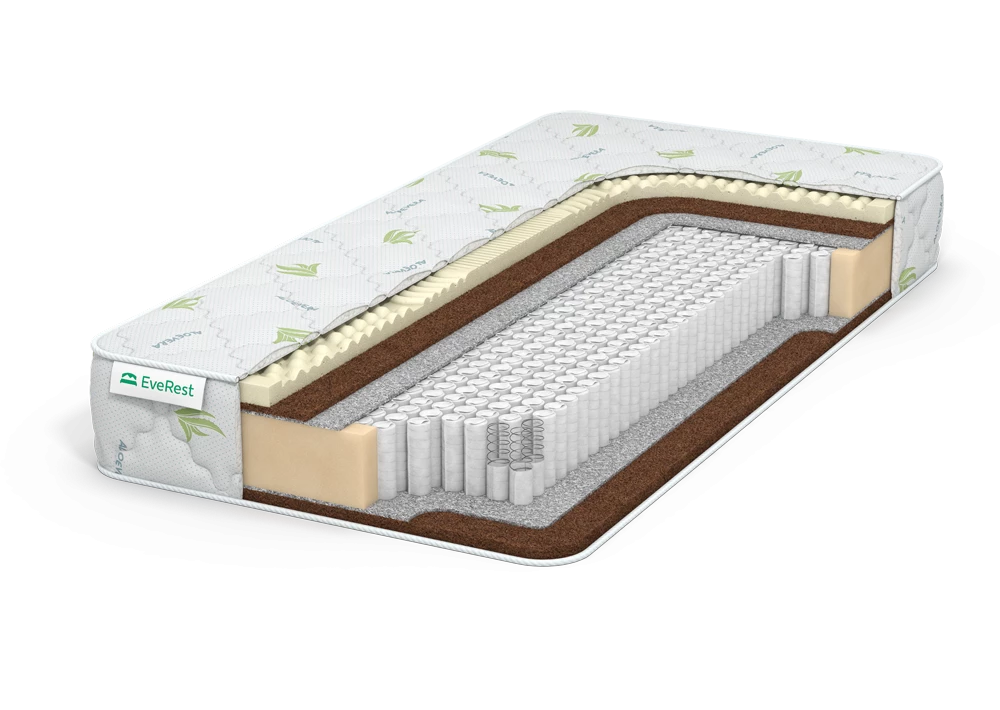 Матрас Everest Ту-Вэй Кокос Латекс Хард S1000