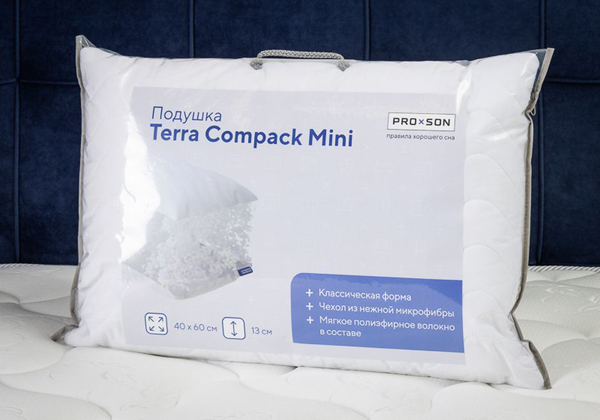 Подушка ProSon Terra Compack mini